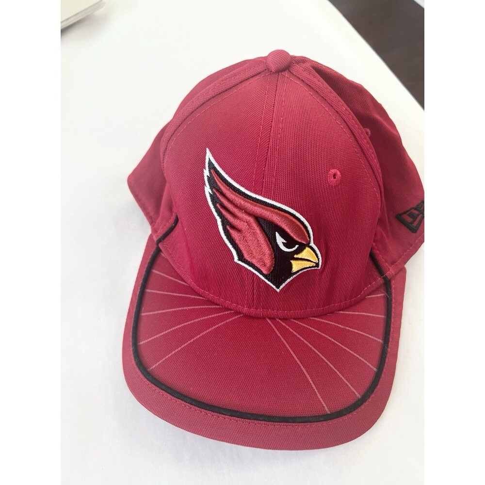 New Era Arizona Cardinals Red Embroidered Rare 59FIFTY Fitted Hat Small Medium